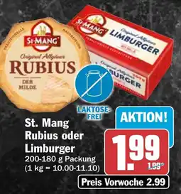 HIT St. Mang Rubius oder Limburger Angebot