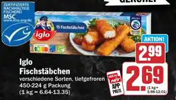 HIT Iglo Fischstäbchen Angebot