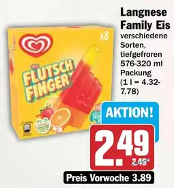HIT Langnese Family Eis Angebot