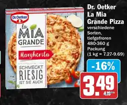 HIT Dr. Oetker La Mia Grande Pizza Angebot