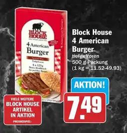 HIT Block House 4 American Burger Angebot