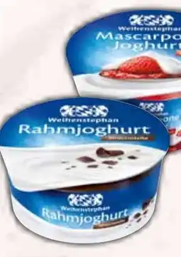 HIT Weihenstephan Rahmjoghurt oder Mascarpone Joghurt Angebot