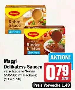 HIT Maggi Delikatess Saucen Angebot