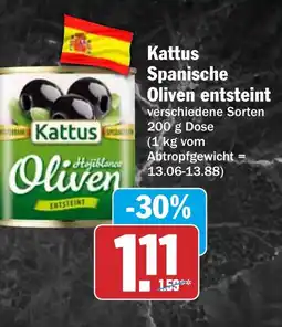 HIT Kattus Spanische Oliven entsteint Angebot