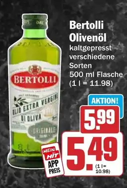 HIT Bertolli Olivenöl Angebot