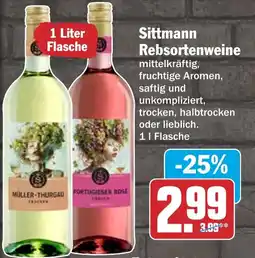 HIT Sittmann Rebsortenweine Angebot