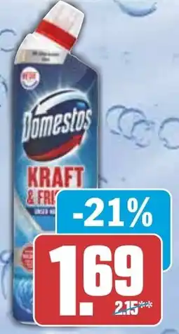 HIT Domestos WC Aktiv Kraft Gel Angebot