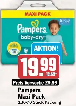 HIT Pampers Maxi Pack Angebot