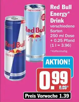HIT Red Bull Energy Drink Angebot