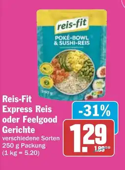 HIT Reis-Fit Express Reis oder Feelgood Gerichte Angebot