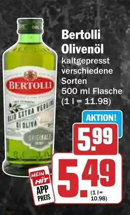 HIT Bertolli Olivenöl Angebot