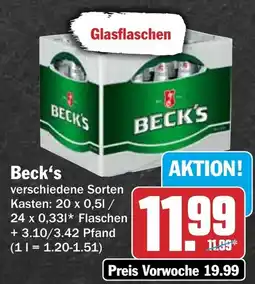 HIT Beck's Angebot