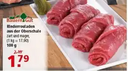 Multi Markt Bauern Gut Rinderrouladen aus der Oberschale Angebot