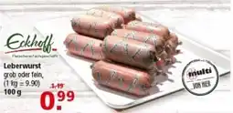 Multi Markt Eckhoff Leberwurst Angebot