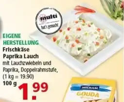Multi Markt Frischkäse Paprika Lauch Angebot