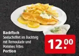 Multi Markt Backfisch Seelachsfilet im Backteig Angebot