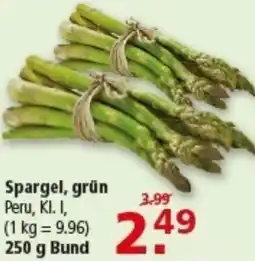 Multi Markt Spargel, grün Angebot