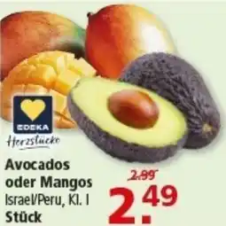 Multi Markt EDEKA Herzstücke Avocados oder Mangos Angebot