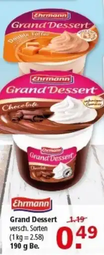 Multi Markt Ehrmann Grand Dessert Angebot