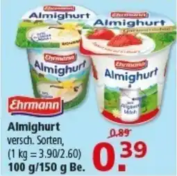 Multi Markt Ehrmann Almighurt Angebot