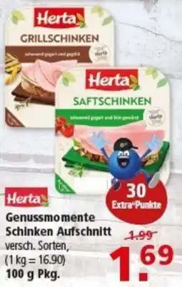 Multi Markt Herta Genussmomente Schinken Aufschnitt Angebot