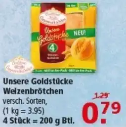 Multi Markt Unsere Goldstücke Welzenbrötchen Angebot