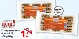 Multi Markt VAN DER HUIR WENHOLT Knusperwaffeln Angebot