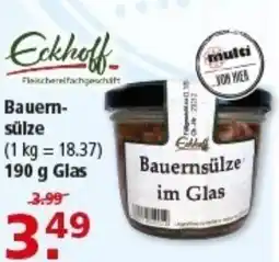 Multi Markt Eckhoff Bauernsülze Angebot