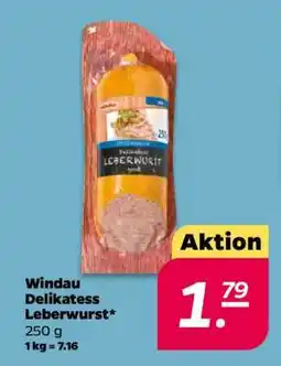 NETTO WINDAU Delikatess Leberwurst Angebot