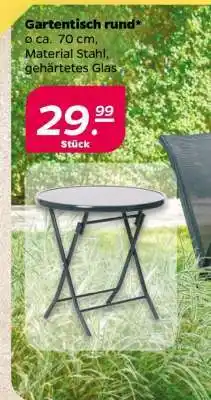 NETTO Gartentisch rund Angebot