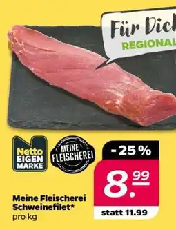 NETTO Meine Fleischerei Schweinefilet Angebot