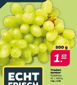 NETTO Trauben kernlos Angebot