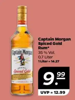 NETTO Captain Morgan Spiced Gold Rum Angebot