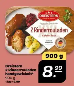 NETTO Dreistern 2 Rinderrouladen handgewickelt Angebot