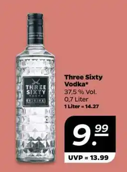 NETTO Three Sixty Vodka Angebot
