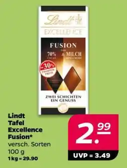 NETTO Lindt Tafel Excellence Fusion Angebot