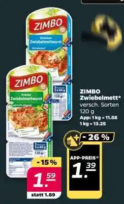 Netto Zimbo Zwiebelmett Angebot