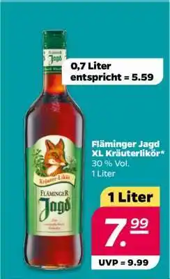 NETTO Fläminger Jagd XL Kräuterlikör Angebot