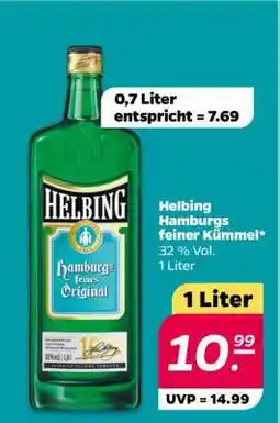 NETTO Helbing Hamburgs feiner Kümmel Angebot