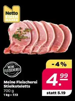 NETTO Meine Fleischerei Stielkoteletts Angebot