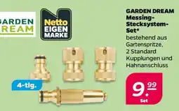 NETTO GARDEN DREAM Messing-Stecksystem-Set Angebot