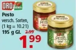 Multi Markt ORO PARMA Pesto Angebot