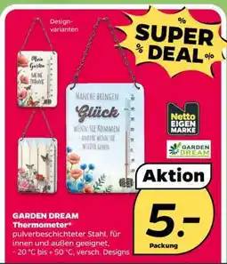 NETTO GARDEN DREAM Thermometer Angebot