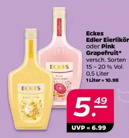 NETTO Eckes Edler Eierlikör oder Pink Grapefruit Angebot