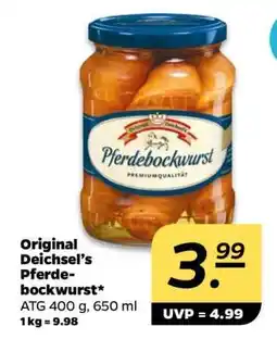 NETTO Original Deichsel’s Pferdebockwurst Angebot