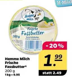 NETTO Hemme Milch Frische Fassbutter Angebot