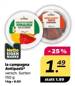 NETTO la campagna Antipasti Angebot