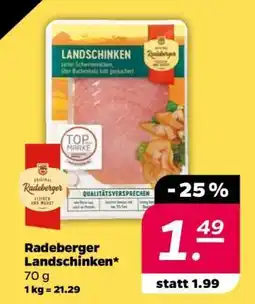 NETTO Radeberger Landschinken Angebot