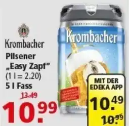 Multi Markt Krombacher Pilsener „,Easy Zapf" Angebot