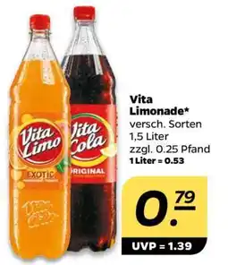 NETTO VITA Limonade Angebot